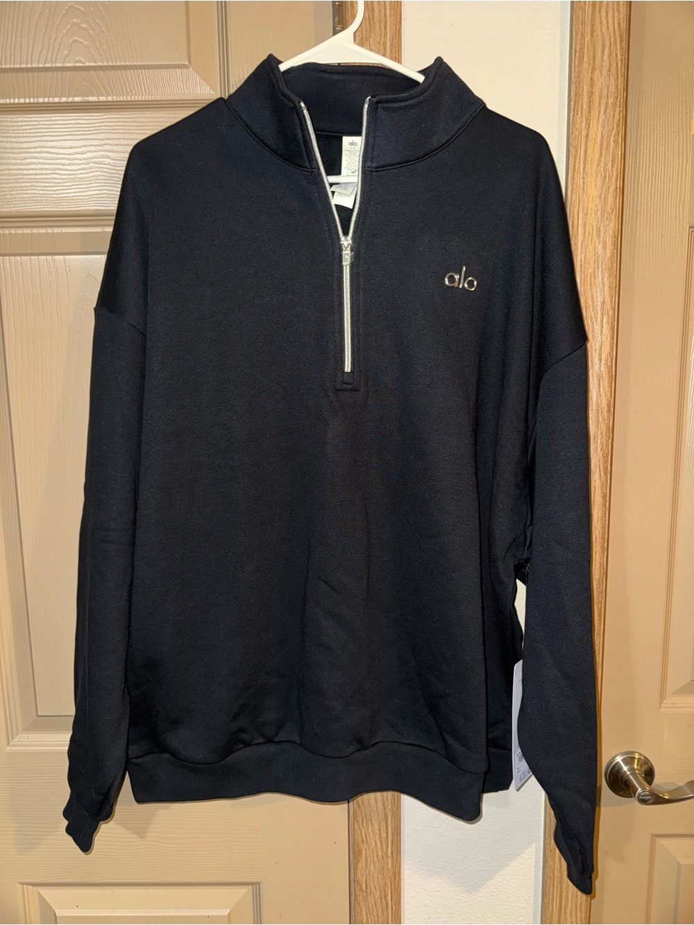 NWT- Alo Accolade 1/4 Zip Pullover - Size Large